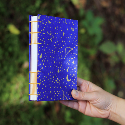 celestial watercolor sketchbook