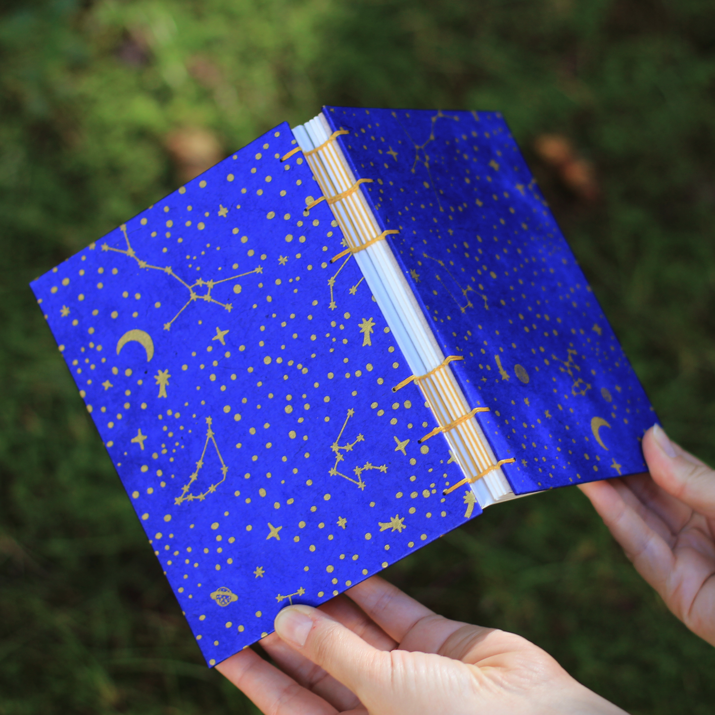 celestial watercolor sketchbook