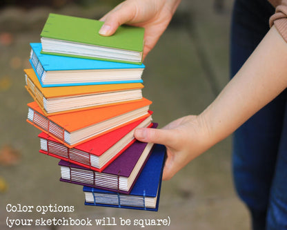 square watercolor sketchbook